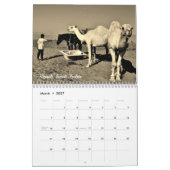 Kamelen van het Midden-Oosten Kalender (Mar 2027)