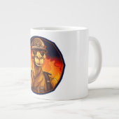 kamelenbrandweerman grote koffiekop (Voorkant rechts)