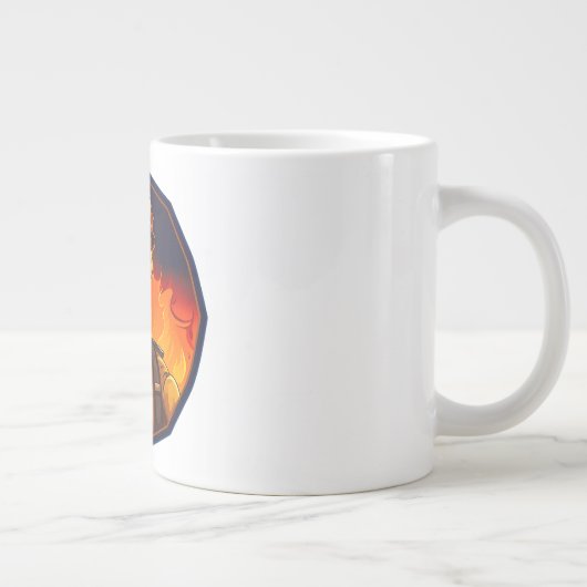 kamelenbrandweerman grote koffiekop (Rechts)