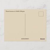 Kamelenkaravaan in Dallol Ethiopië Briefkaart (Achterkant)