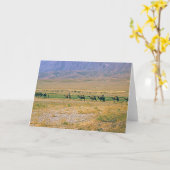 Kamelenkaravaankaart Kaart (Gele Bloem)