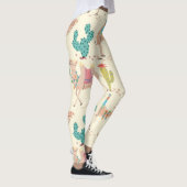kamelenpatroon, cactus-patroon, woestijnafdruk leggings (Rechts)