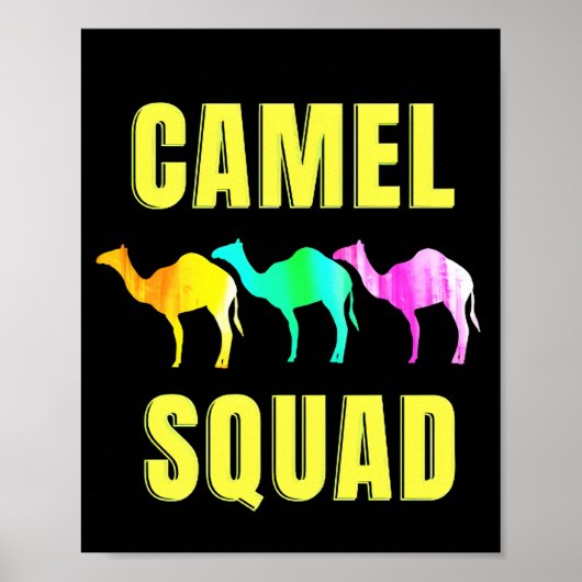 kamelensquad poster (Voorkant)