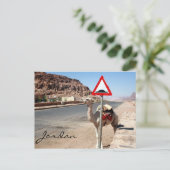 kamelenteerpomp briefkaart (Staand voorkant)