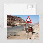 kamelenteerpomp briefkaart (Voorkant / Achterkant)