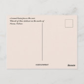 Kamelentrein in Keren Eritrea Briefkaart (Achterkant)