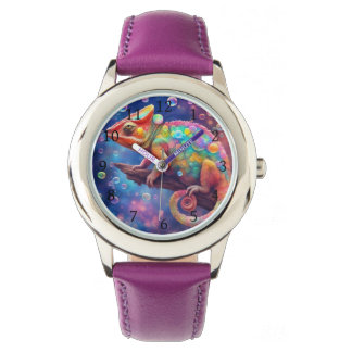 Kameleon 2 bubbels horloge