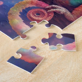 Kameleon 2 bubbels legpuzzel (Zijkant)
