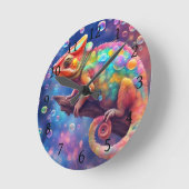 Kameleon 2 bubbels ronde klok (Hoek)