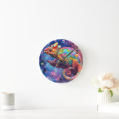 Kameleon 2 bubbels ronde klok (Huis)