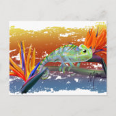 Kameleon briefkaart (Voorkant)