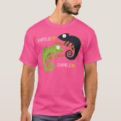 Kameleon Chameleoff I Reptile Lizard Terrarium Pe T-shirt (Voorkant)