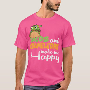 Kameleon en Taco T-shirt