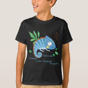 Kameleon - Gekleurde hagedis - Educate T-shirt