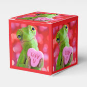 Kameleon Hart (Luv U) Bedankdoosjes (Voorkant Zijde)