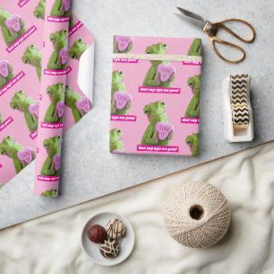 Kameleon Hart (Luv U) Cadeaupapier