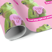 Kameleon Hart (Luv U) Cadeaupapier (Rol Hoek)