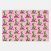 Kameleon Hart (Luv U) Inpakpapier Vel (Voorkant)