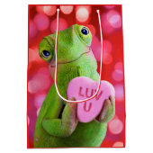 Kameleon Hart (Luv U) Medium Cadeauzakje (Achterkant)