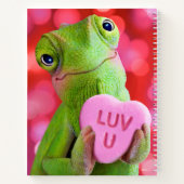 Kameleon Hart (Luv U) Notitieboek (Achterkant)