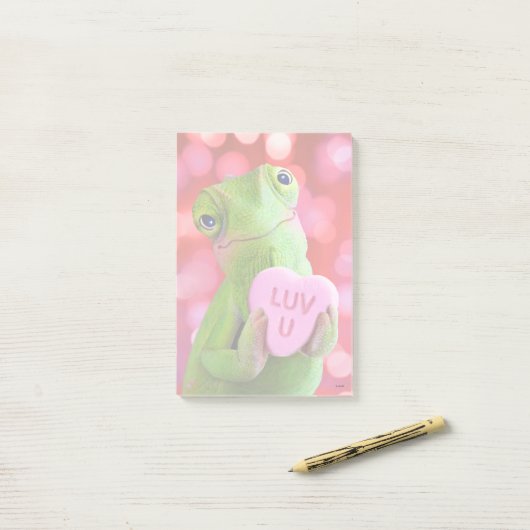 Kameleon Hart (Luv U) Post-it® Notes (Op bureau)