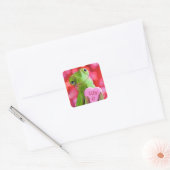 Kameleon Hart (Luv U) Vierkante Sticker (Envelop)