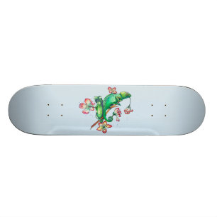 kameleon in bloom persoonlijk skateboard
