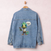 Kameleon in een Stropdas Denim Jacket (Hangar)