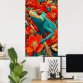 Kameleon in Technicolor Poster (Thuiskantoor)