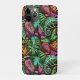 Kameleon Jungle Droom Naadloos Oppervlaktepatroon Case-Mate iPhone Case