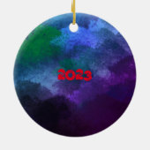 kameleon kerst ornament (Achterkant)