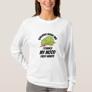 Kameleon - Kleuren zijn saai T-shirt