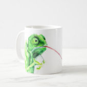 Kameleon koffiemok (Voorkant links)