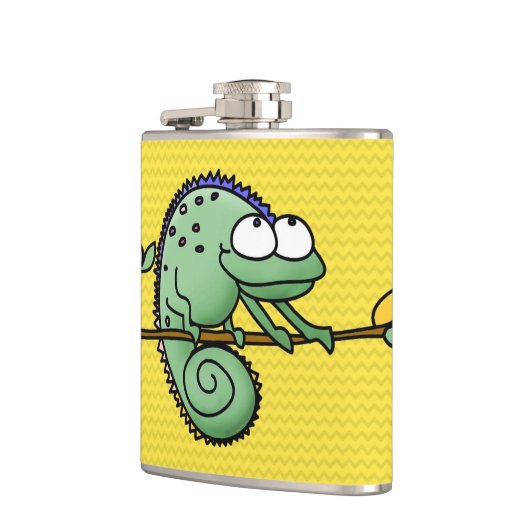 Kameleon Schattige Funny Heupfles (Links)