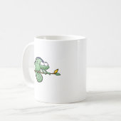 Kameleon Schattige Funny Koffiemok (Voorkant links)
