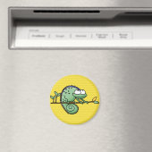 Kameleon Schattige Funny Magneet (Insitu (Vaatwasser))