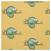 Kameleon Schattige Funny Stof (Swatch)