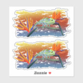 Kameleon sticker (Vel)