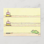 Kameleon Verjaardag Briefkaart (Voorkant)