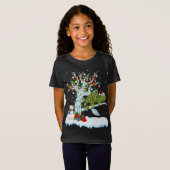 Kameleon Xmas Element Boom Verlichting Kameleon Ch T-shirt (Voorkant volledig)