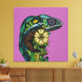 kameleonorchidee canvas afdruk (Insitu (Woonkamer))