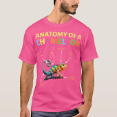 Kameleons Hagedisreptielen Anatomie van een CH T-shirt (Voorkant)