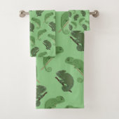 Kameleons handdoekset bad handdoek (Insitu)