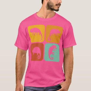 Kameleons I Esthetisch I Reptiel I Hagedis I Kamee T-shirt