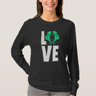 Kameleons Liefhebben Reptielen Hagedis Geckos Kame T-shirt