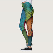 Kameleontextuur Leggings (Links)