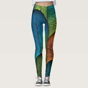 Kameleontextuur Leggings
