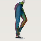 Kameleontextuur Leggings (Rechts)
