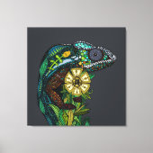 kameleoppen canvas afdruk (Voorkant)