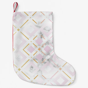 Kamelia's Geometrisch Patroon 4 Kleine Kerstsok